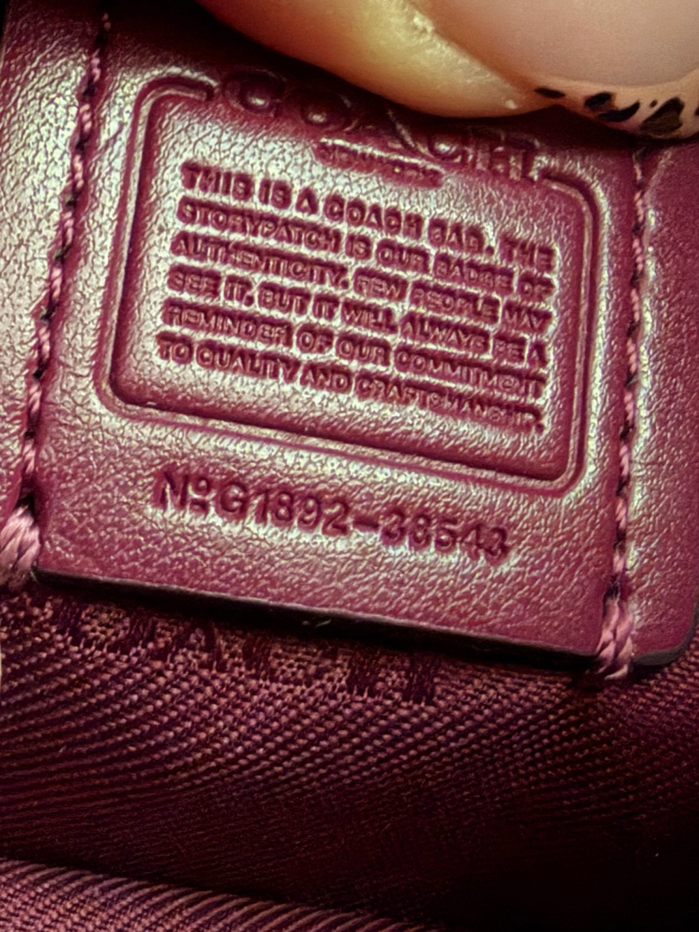 Coach Dreamer 21 Metallic Plum Satchel - Picture 5 of 8